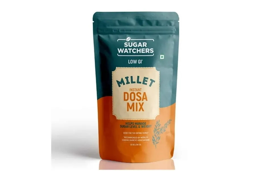 Sugar Watchers Millet Instant Dosa Mix No Maida Low Gi 7 Oz