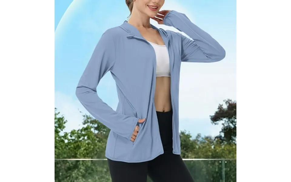 Summer Athletic Jacket For Women Lightweight Long Sleeve Sports Shirts Quick-dry Sun Protection Clothing For Outdoor Hik