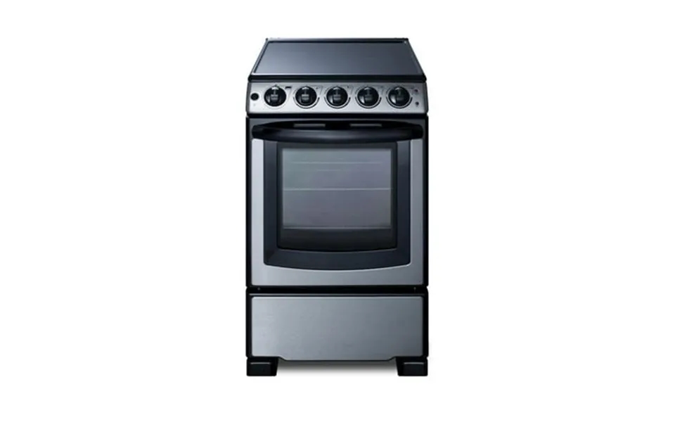 Summit 20 Wide Electric Smooth-top Range