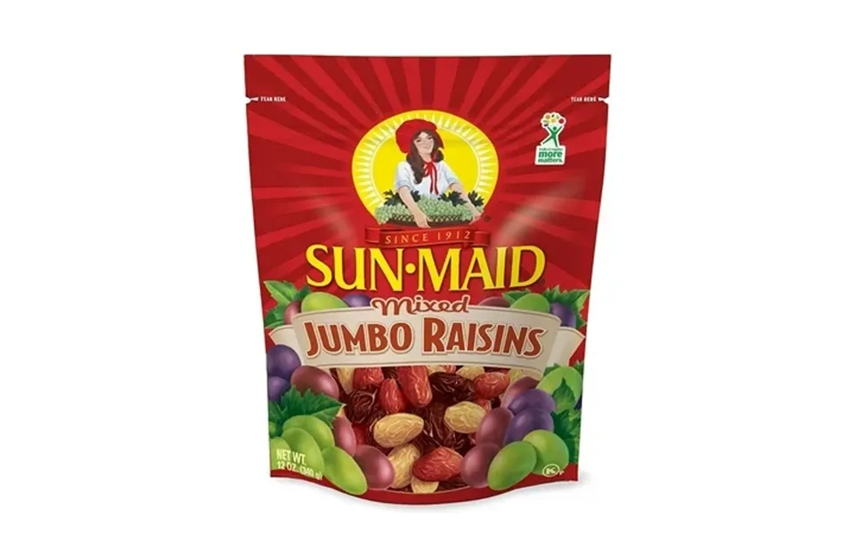 Sun-maid California Mixed Jumbo Raisins 12 Oz