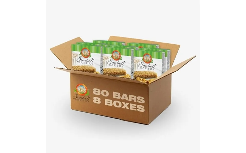 Sunbelt Bakery Oats & Honey Chewy Granola Bars 80-1.0 Oz Bars 8 Boxes