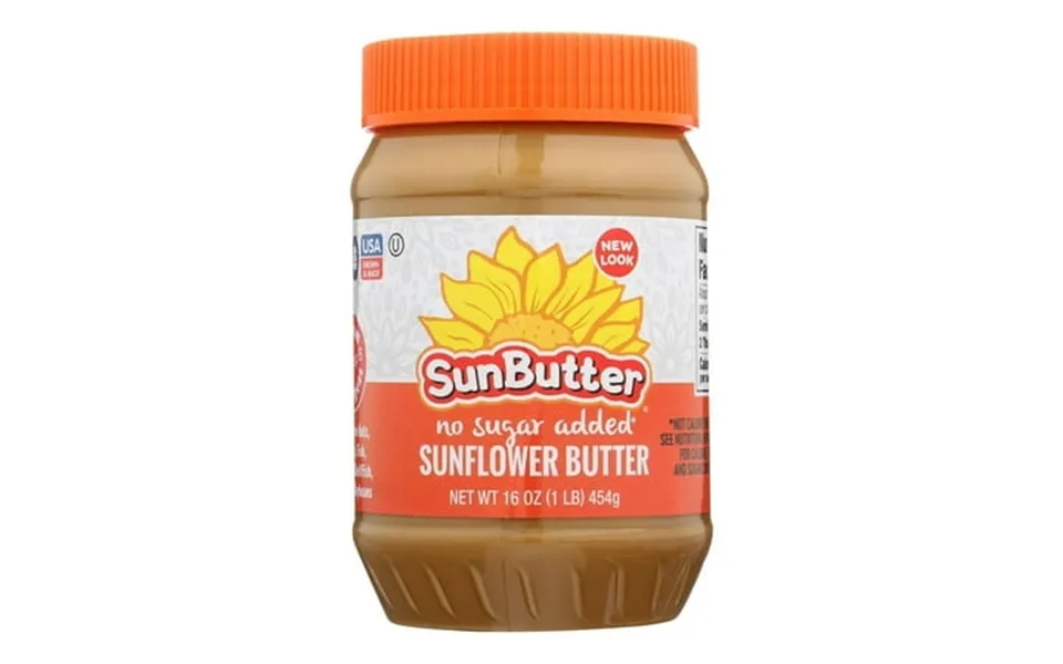Sunbutter Natural No Sugar Added Sunflower Spread 16 Ounce - 6 Per Case