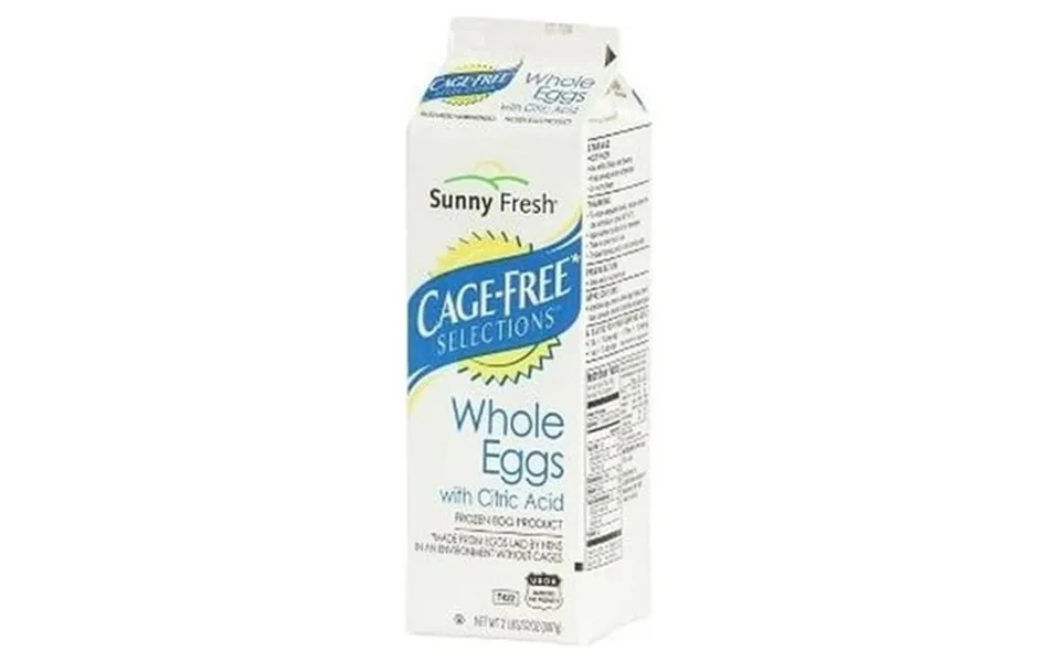 Sunny Fresh Cage Free Selections Whole Eggs With Citric Acid 2 Pound -- 12 Per Case