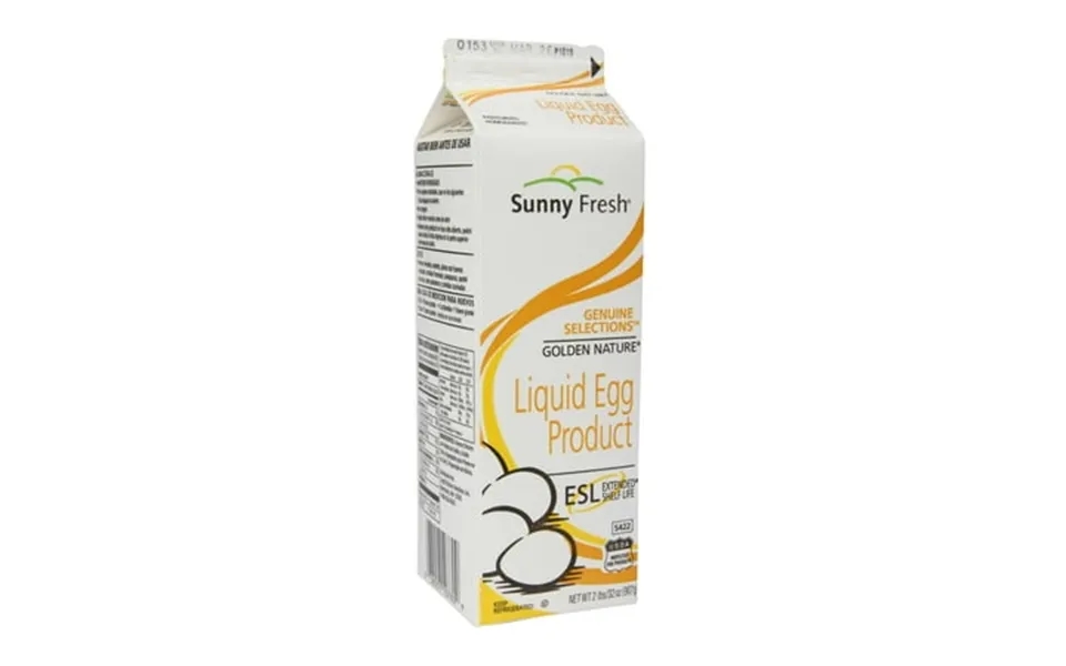 Sunny Fresh Golden Nature Liquid Egg 32 Ounce -- 12 Per Case