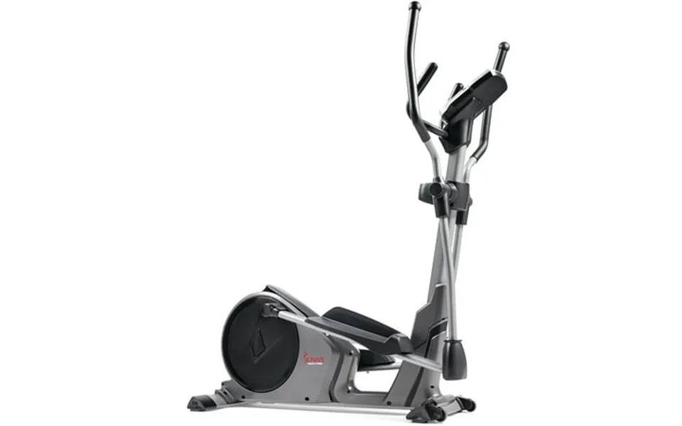 Sunny Health & Fitness Magnetic Elliptical Trainer Elliptical Machine W Device Holder Programmable Monitor And Heart Rat