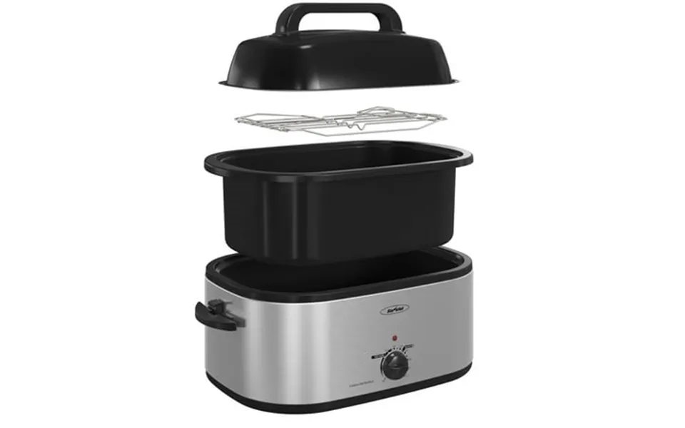 Sunvivi Roaster Oven With Self-basting Lid 22qt Electric Roaster With Removable Pan & Rack Turkey Roaster Oven With Defr
