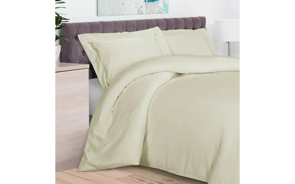 Superior 3-piece Rayon From Bamboo Ivory Duvet Set King California King
