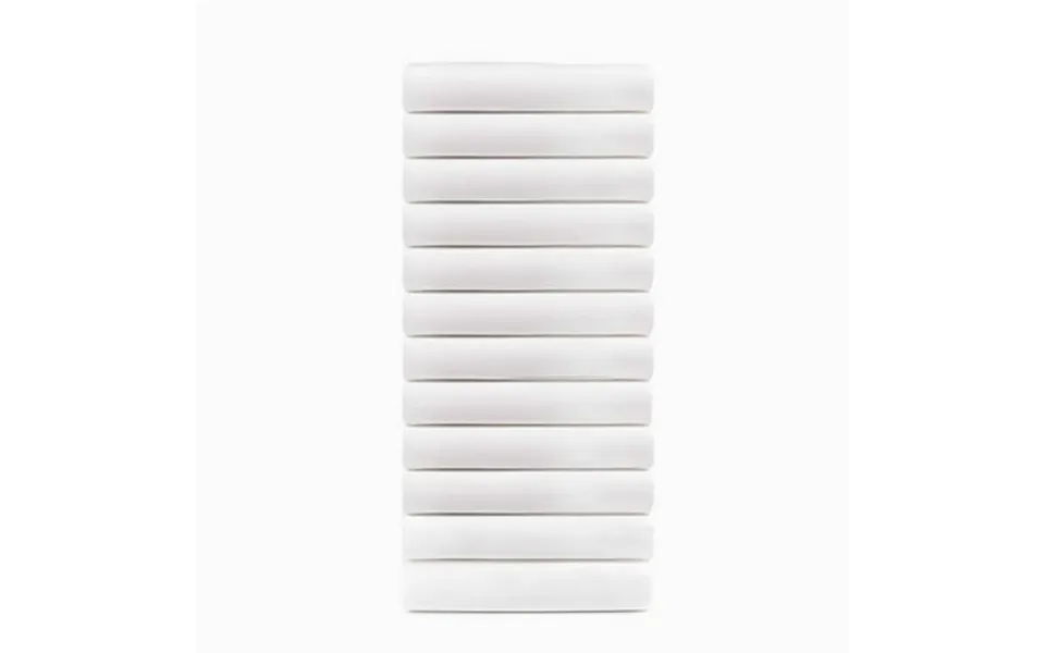 Superior Cotton Rich White Hotel Quality Fitted Bed Sheets Set Of 12 Queen