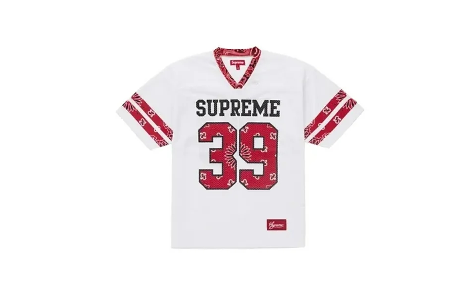 Supreme Men S Bandana Football Jersey White From Stockx