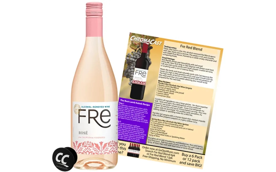 Sutter Home Fre Rose Non-alcoholic Wine 750 Ml
