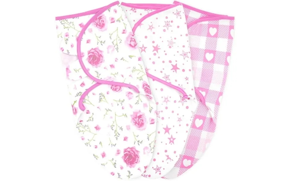 Swaddles For Newborns Baby Swaddle Pack Of 3 0-3 Month 100% Cotton Newborn Swaddle Baby Wraps Baby Girl And Boy Adjustab