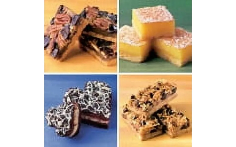 Sweet Street Frozen 8x13 Unsliced Dessert Bar Variety Pack 1 2