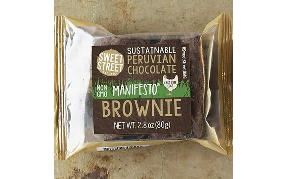 Sweet Street Individually Wrapped Peruvian Chocolate Manifesto Brownie 2