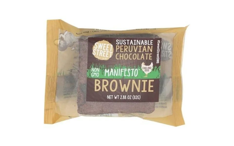 Sweet Street Peruvian Chocolate Manifesto Brownie 2.88 Ounce -- 48 Per Case