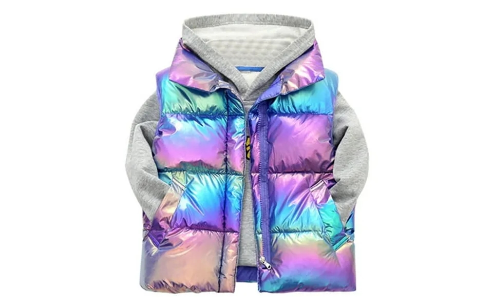 Sxcggal Girls Autumn And Winter Vest Vest Clip Children Boy Baby Thick Clothes To Keep Warm Outside To Wear Style Spring