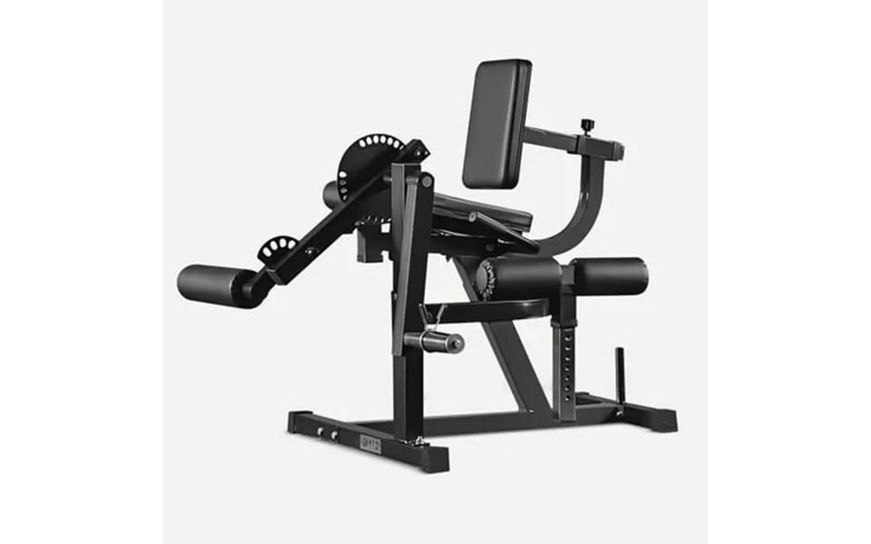 Syedee Adjustable Plate Loadedleg Extension & Curl Machine Adjustable Plate Loaded Black