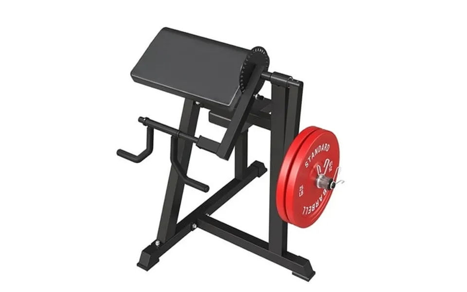 Syedee Preacher Curl Bench Adjustable Seat 2 In 1 Plate-loaded Bicep Tricep Curl Machine For Home Gym