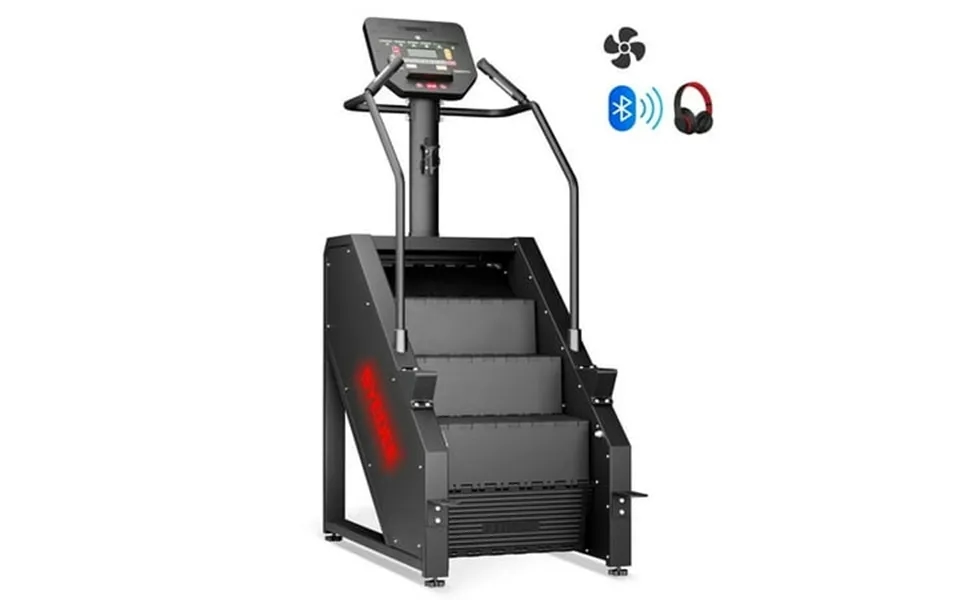 Syedee Stair Machine With Led Screen Stepmill Exercise Machine With 12 Workout Programs 441 Lbs Step Machine 24-164 Step