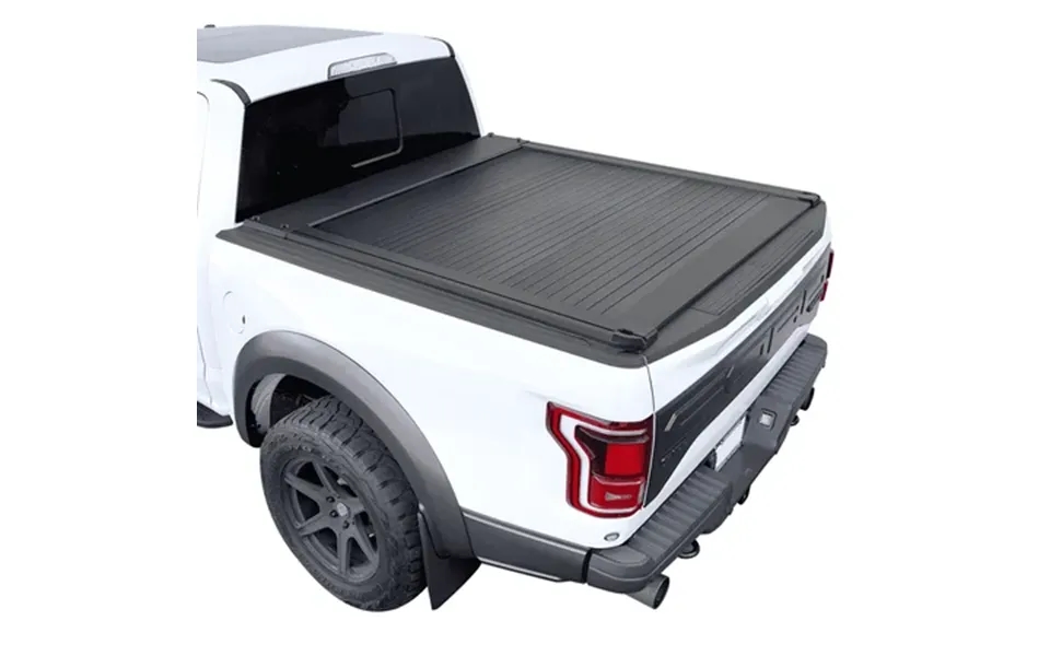 Syneticusa Ar Automatic Retract Hard Aluminum Truck Bed Tonneau Cover For 2004-2025 F-150 5