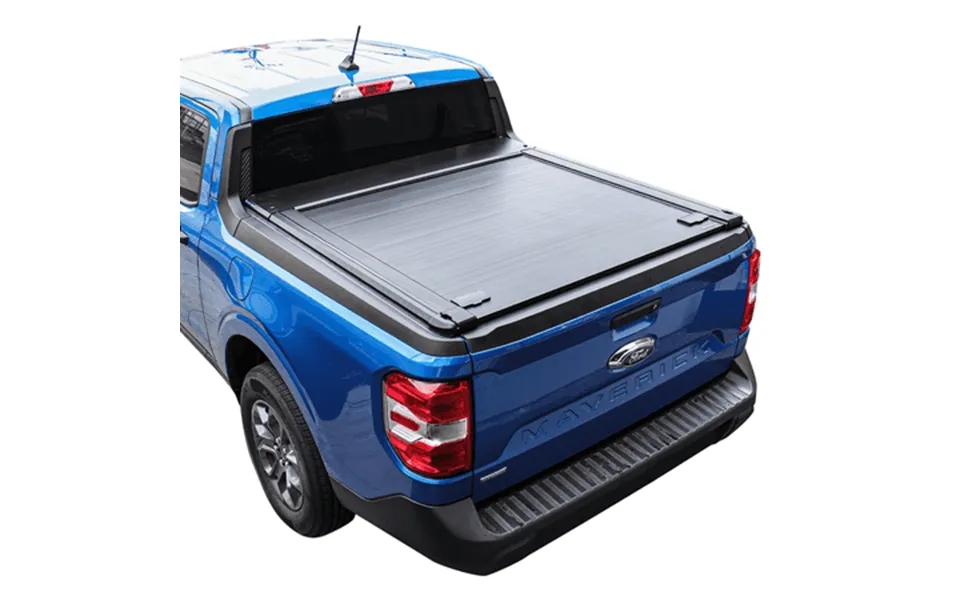 Syneticusa Mr Series Retractable T-slot Rails Hard Truck Bed Cover For 2022-2026 Ford Maverick 4’6 Bed