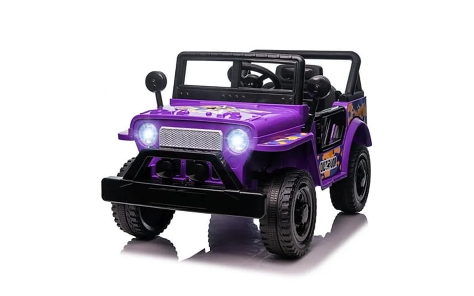 Syngar Kids Ride On Car Electric Ride On Truck With Led Lights Horn Seat Belt Battery Powered Ride On Toy For Kids Boys
