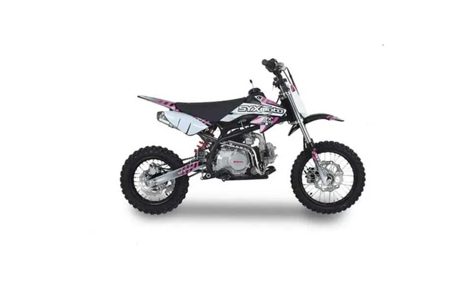 Syx Moto Roost 125cc 4-stroke Gas Powered Pit Bike Electric Start Pink Brand New