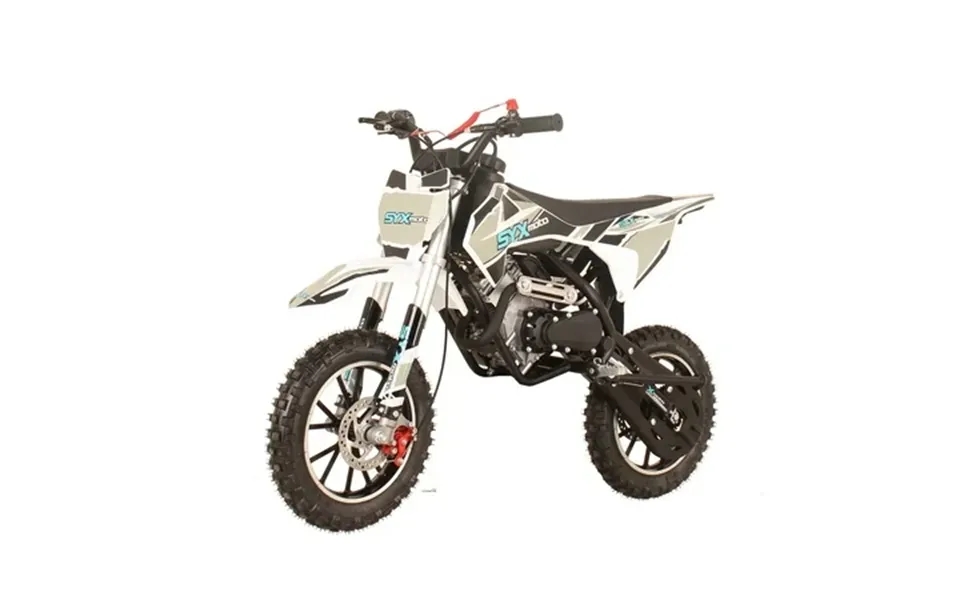 Syx Moto Vk 58cc 4 Stroke Pull Start Mini Dirt Bike Real Motorcycle Engine Black White