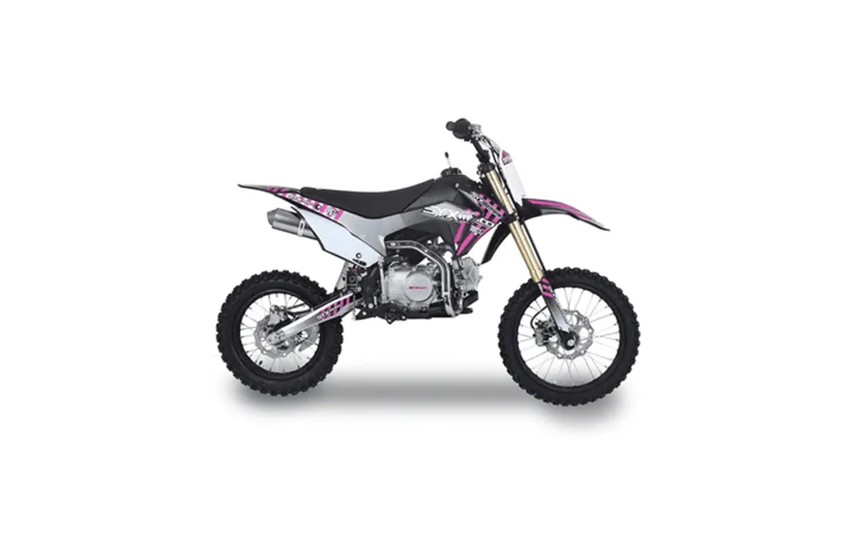 Syx Moto Whip 125cc 4-stroke Gas Dirt Bike Kick Start New Black Pink