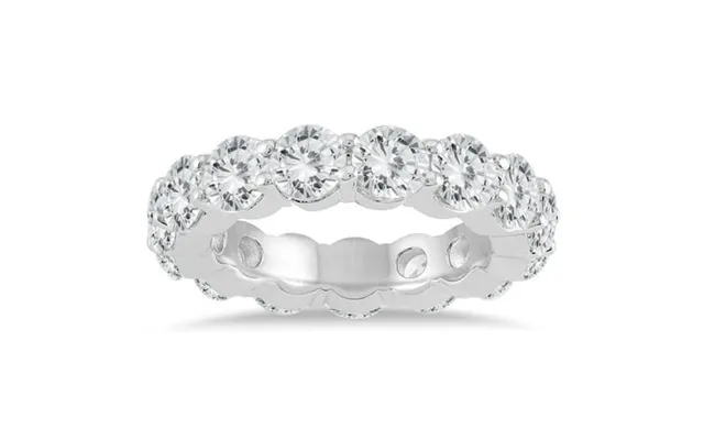 Szul Women S Ags Certified Diamond Eternity Band In 14k White Gold 5 product image