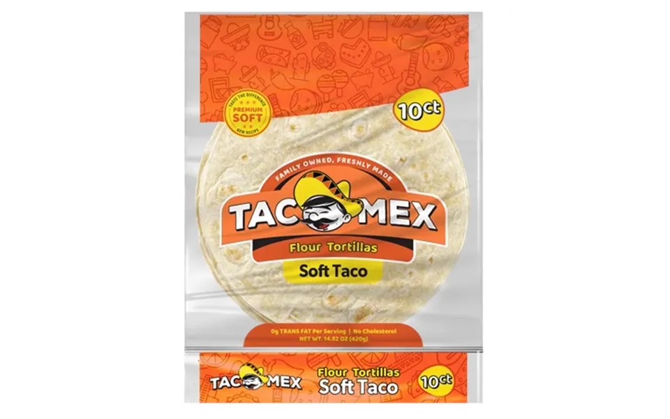 Tacomex Soft Taco 10 Count 14.82 Oz