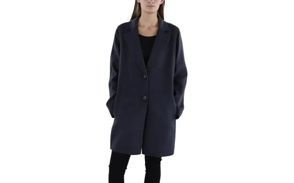Tahari Womens Wool Blend Long Sleeve Pea Coat