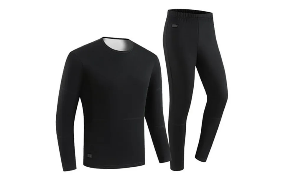 Tao Tao Winter Men Women Heated Thermal Underwear Set Usb Charge 30 Zone Intelligent Heated Thermals Top And Bottom Set