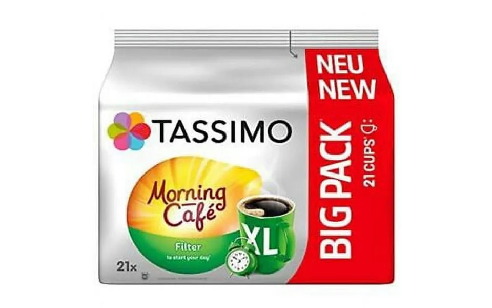 Tassimo Morning Cafe Filter -coffee Pods -xl 21 Pods-