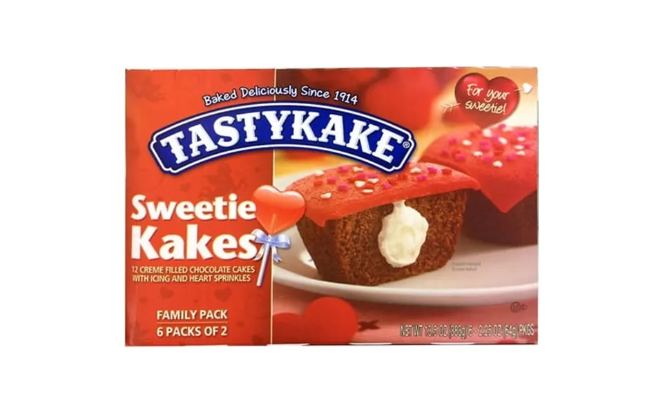 Tastykake Buttercream Filled Iced Cupcakes 2 Family Pack Boxes