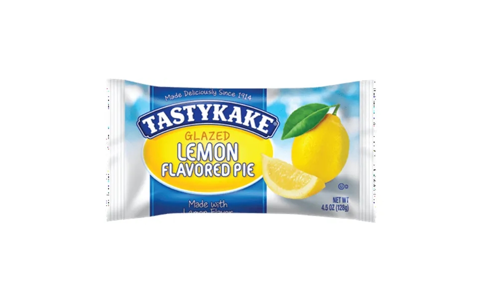 Tastykake Glazed Lemon Pies 3-pack 4.5 Ounce