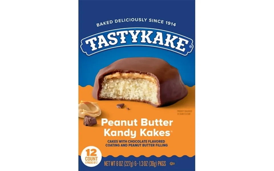 Tastykake Peanut Butter Kandy Kakes 8 Oz 12 Count