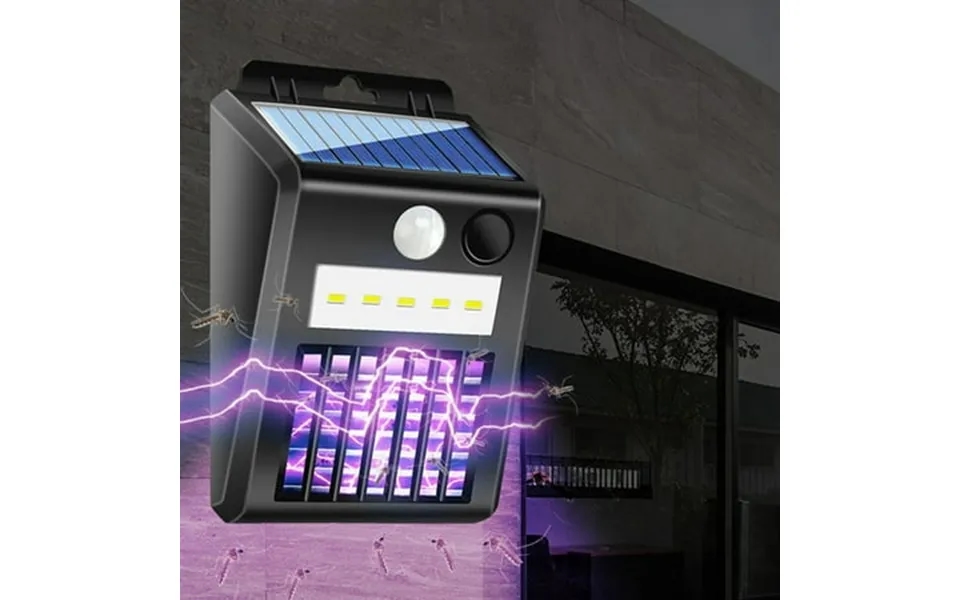 Taylongift Christmas Black X Friday 2-in-1 Murder And Motion Sensor Led Outdoor Induction Wall Lamp Electric Insect Fly