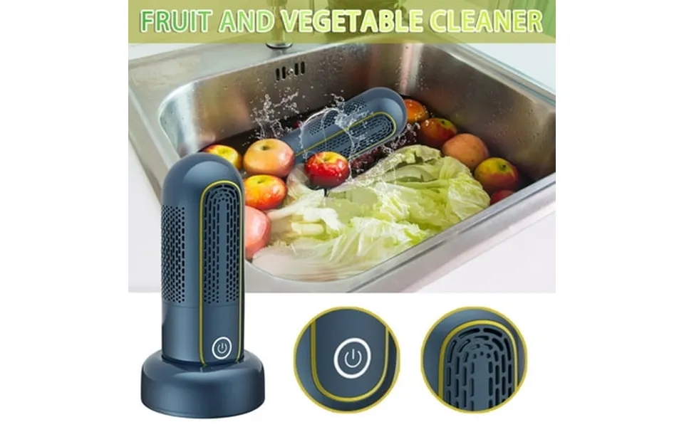 Taylongift Christmas Valentine S Day Fruit And Vegetable Washer Portable Food Purifier With Usb Charging Dock Capsule Cl