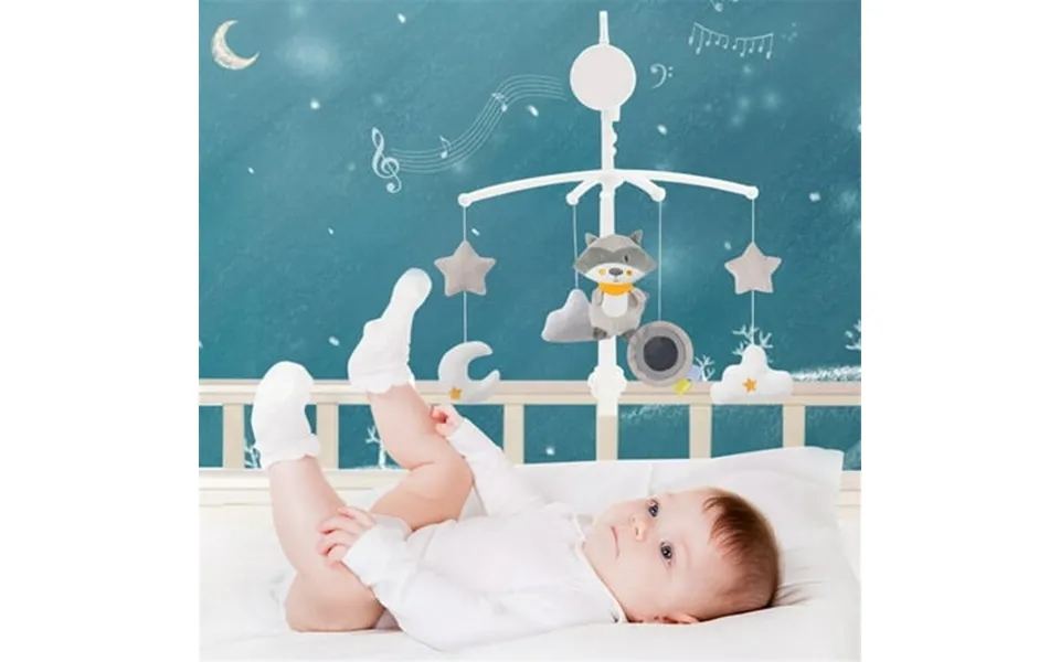 Taylongift Christmas Valentine S Day Mobile Musical Cradle Baby 360 Rotatable Baby Crib Holder Toy Hanging