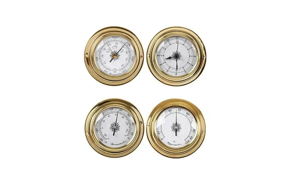 Taylongift Christmas Valentine S Day Portable Marine Wall Barometer Clock Meter Hygrometer Kit 4pc
