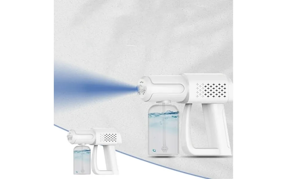 Taylonsss Disinfection Rechargeable Handheld Household Indoor Odor Removal Lamp Blue Light Disinfection Atomization Spra