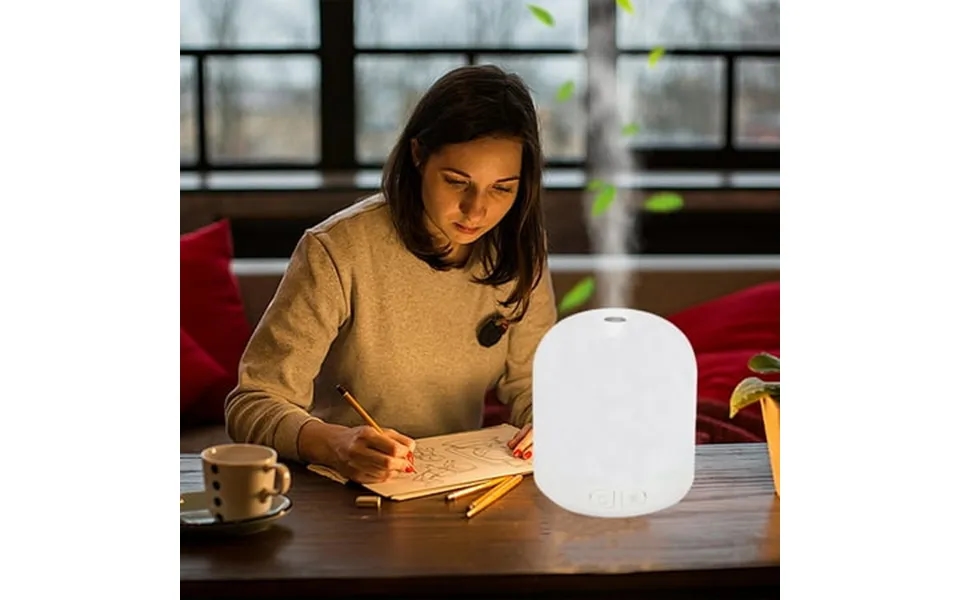 Taylonsss Waterless Aromatherapy Lamp Usb Battery Purpose Portable Wood Grain Aromatherapy Machine Essential Oil Automat