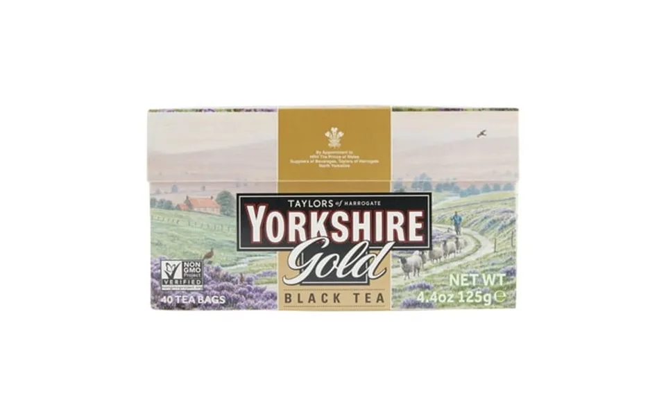 Taylors Of Harrogate Yorkshire Gold Black Tea 4.4 Oz Pack Of 4