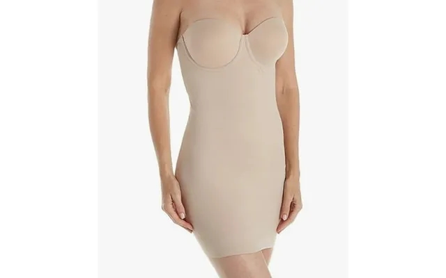 Tc Intimates Women S Shaping Strapless Solutions Bra Slip 32dd Nude product image