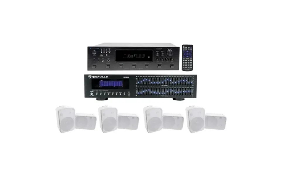 Technical Pro 6000w 6 Zone Home Theater Bluetooth Receiver 8 6