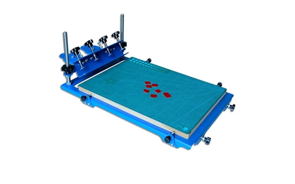 Techtongda 3d Screen Printing Machine Micro-registration Single Color Silk Screen Printing Press Pcb Metal Plate Glass