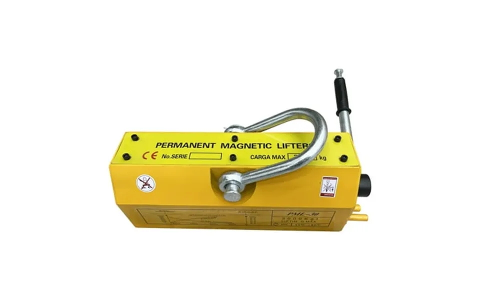Techtongda 6614lb Steel Permanent Magnetic Lifter Crane Hoist Lifting Magnet Chuck Magnetic Hanger