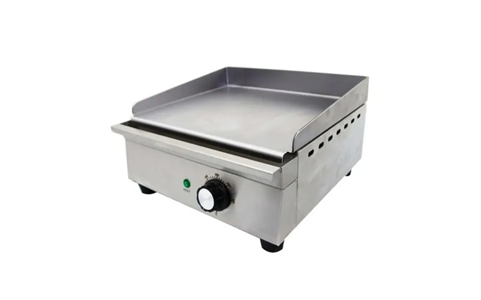 Techtongda Commercial Home Electric Countertop Flat Cooking Griddle Grill Stainless Steel