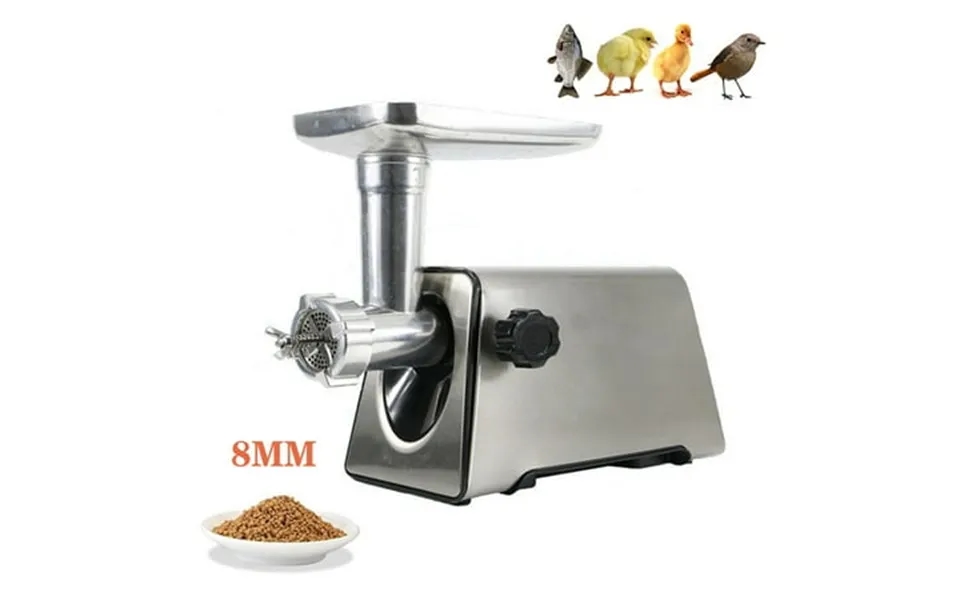 Techtongda Electric Animal Feed Food Pellet Machine 8mm Household Stainless Steel Pet Cat Food Granulator 220v