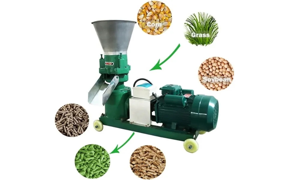 Techtongda Farm Animal Feed Pellet Mill Machine 5mm Chicken Feed Pelletizer 4500w 220v